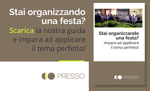 Stai organizzando una festa? Scarica la nostra guida